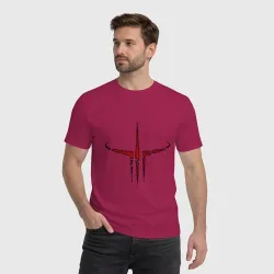 Мужская футболка хлопок Quake III logo - фото 2