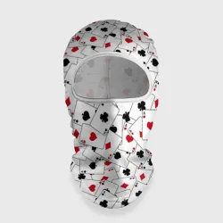 Балаклава 3D Карточные тузы