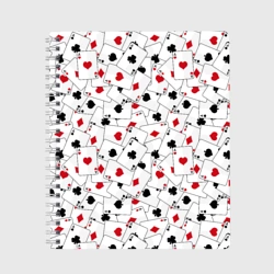 Тетрадь Карточные тузы