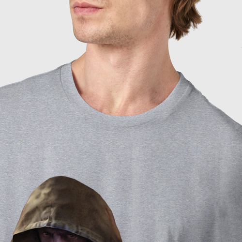 Мужская футболка хлопок с принтом Stalker - Меченный, фото #4