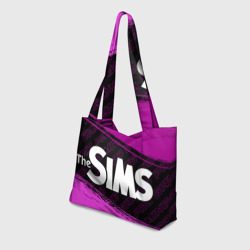 Пляжная сумка 3D The Sims pro gaming: надпись и символ - фото 2