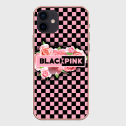Blackpink logo roses – Чехол для iPhone 12 Mini с принтом купить