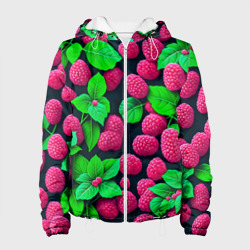 Женская куртка 3D Ягода малина