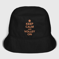 Мужская панама хлопок Keep calm and volley on