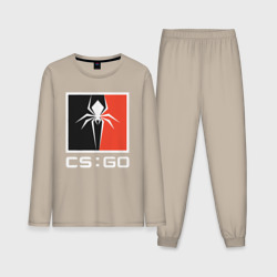 Мужская пижама с лонгсливом хлопок CS spider