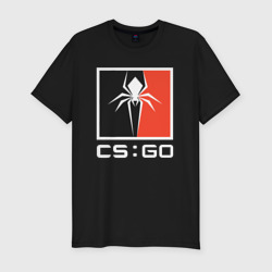 Мужская футболка хлопок Slim CS spider