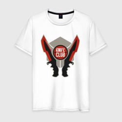 Knife club CS – Мужская футболка хлопок с принтом купить со скидкой в -20%