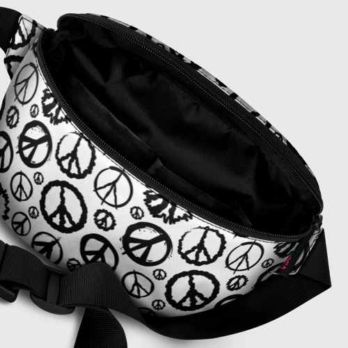 Поясная сумка 3D Many peace logo - фото 7