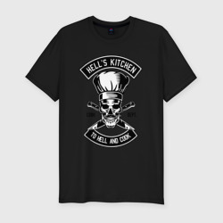 Мужская футболка хлопок Slim Hells kitchen