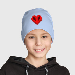 Детская шапка демисезонная Сердце Майнкрафта - фото 2