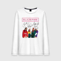 Мужской лонгслив хлопок Blackpink Lisa Jisoo Jennie Rose