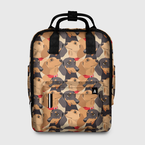 Женский рюкзак 3D Собаки породы Такса