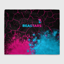 Плед 3D Beastars - neon gradient: символ сверху