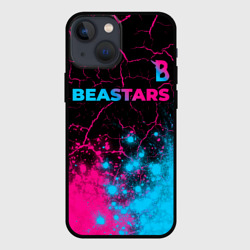 Чехол для iPhone 13 mini Beastars - neon gradient: символ сверху