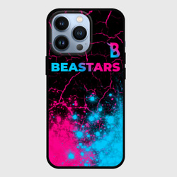 Чехол для iPhone 13 Pro Beastars - neon gradient: символ сверху