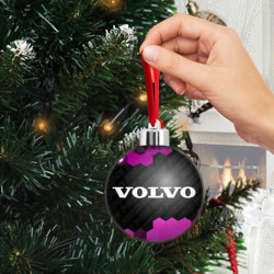 Ёлочный шар Volvo pro racing: надпись и символ - фото 2