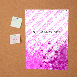 Постер No Man's Sky pro gaming: символ сверху - фото 2