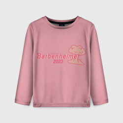 Детский лонгслив 3D Barbenheimer Pink edition