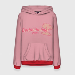 Женская толстовка 3D Barbenheimer Pink edition