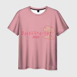 Мужская футболка 3D Barbenheimer Pink edition