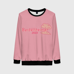 Женский свитшот 3D Barbenheimer Pink edition