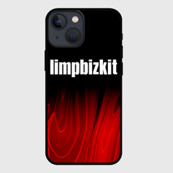 Чехол для iPhone 13 mini Limp Bizkit red plasma