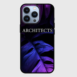 Чехол для iPhone 13 Pro Architects neon monstera