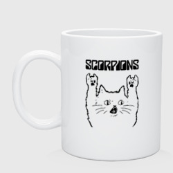 Кружка керамическая Scorpions - rock cat