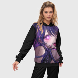 Женский костюм с толстовкой 3D Oshi no ko - Ай хошино подмигивает - фото 2