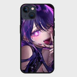 Чехол для iPhone 14 Oshi no ko - Ай хошино подмигивает