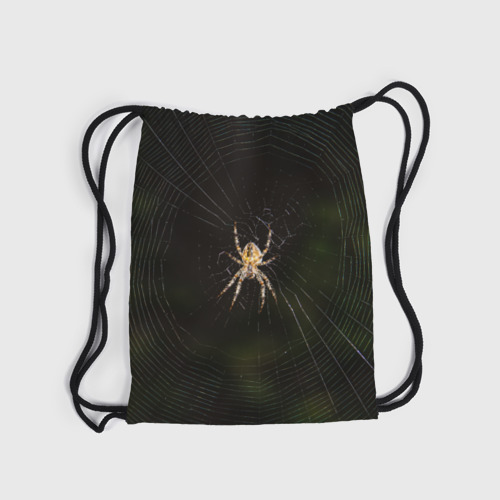 Рюкзак-мешок 3D Паук на паутине фото - фото 6