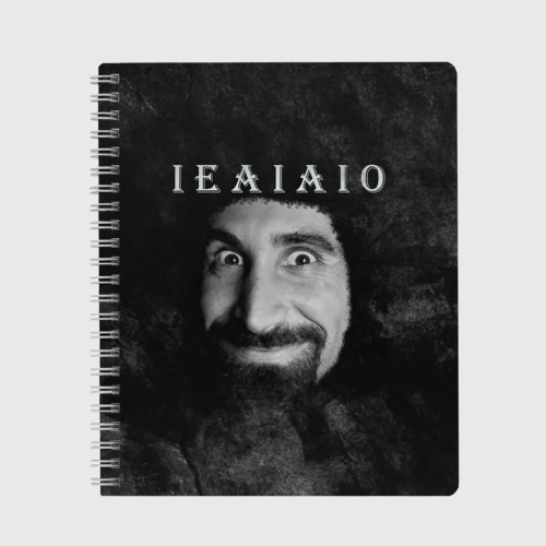 Тетрадь System of a Down i e a i a i o