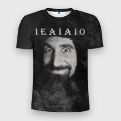 Мужская футболка 3D Slim System of a Down i e a i a i o
