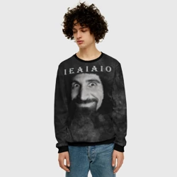 Мужской свитшот 3D System of a Down i e a i a i o - фото 2