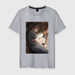 Леон и Эшли – Мужская футболка хлопок с принтом купить со скидкой в -20%