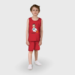 Детская пижама с шортами хлопок Доктор со скорой рядом - фото 2