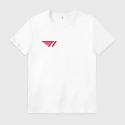 Мужская футболка хлопок T1 red