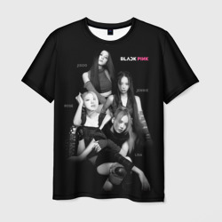 Мужская футболка 3D Blackpink girl group