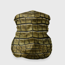 Бандана-труба 3D Текстура кожи крокодила