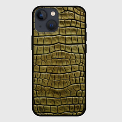 Чехол для iPhone 13 mini Текстура кожи крокодила