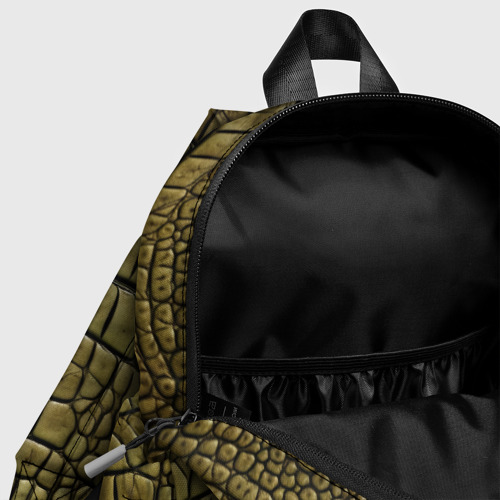 Детский рюкзак 3D Текстура кожи крокодила - фото 6