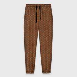 Мужские брюки 3D Узор Хуф и Ся - оранжевый