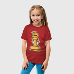 Детская футболка хлопок Шахматная пешка InChess - фото 2
