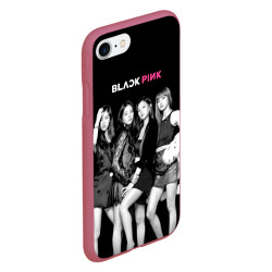 Чехол для iPhone 7/8 матовый Blackpink Beautiful girls - фото 2