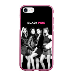 Чехол для iPhone 7/8 матовый Blackpink Beautiful girls