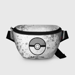 Поясная сумка 3D Pokemon glitch на светлом фоне