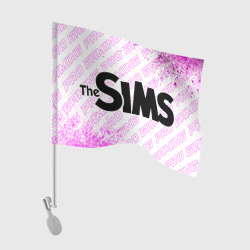 Флаг для автомобиля The Sims pro gaming: надпись и символ