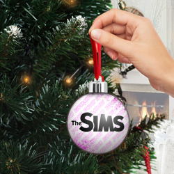 Ёлочный шар The Sims pro gaming: надпись и символ - фото 2