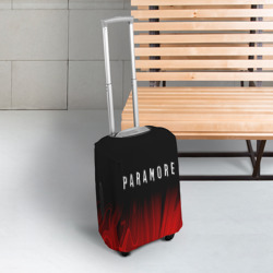 Чехол для чемодана 3D Paramore red plasma - фото 2