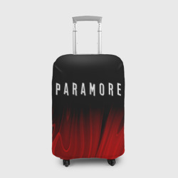 Чехол для чемодана 3D Paramore red plasma